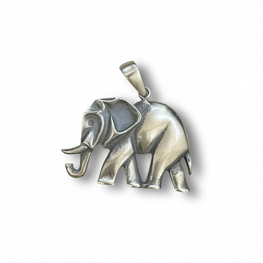 Sterling Silver 925 Elephant Pendant "Olifant"