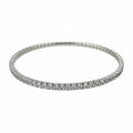 Sterling Silver 925 Tennis CZ Bracelet "Casta"