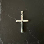 Sterling Silver 925 Cross Pendant "Sanctum"