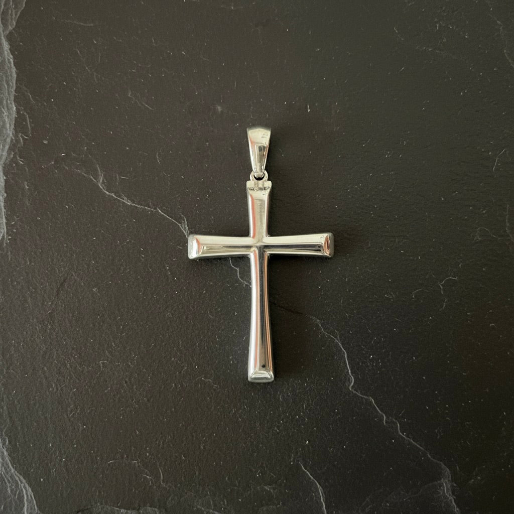 Sterling Silver 925 Cross Pendant "Sanctum"