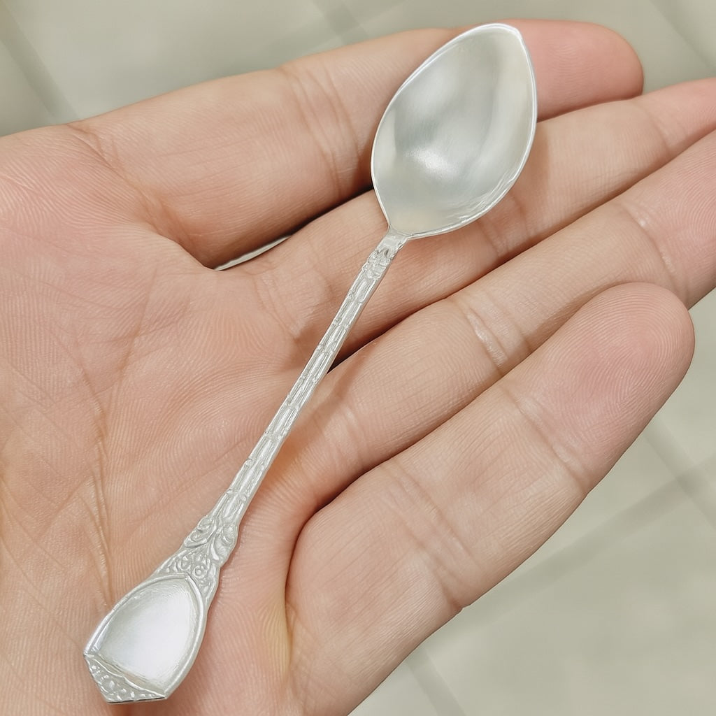 Sterling Silver 925 Ornamental Design Spoon “Lazur”