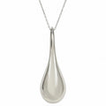 Sterling Silver 925 Teardrop Necklace Pendant "Aria"