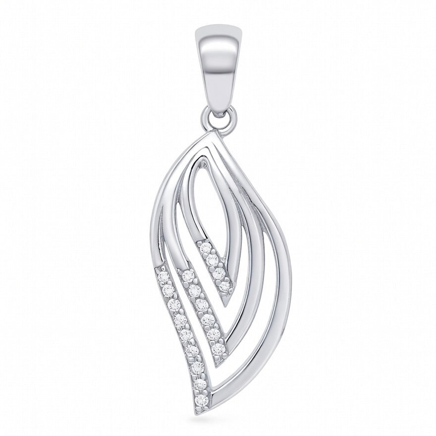 Sterling Silver 925 CZ Pendant "Carla"