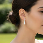 Sterling Silver 925 Teardrop Earrings “Silver Rain”