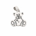 Sterling Silver 925 Teddy Bear Pendant “Milo”