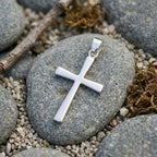 Sterling Silver 925 Cross Pendant "Sentinel"