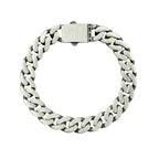 Sterling Silver 925 Unisex Curb Chain Bracelet "Ferno"