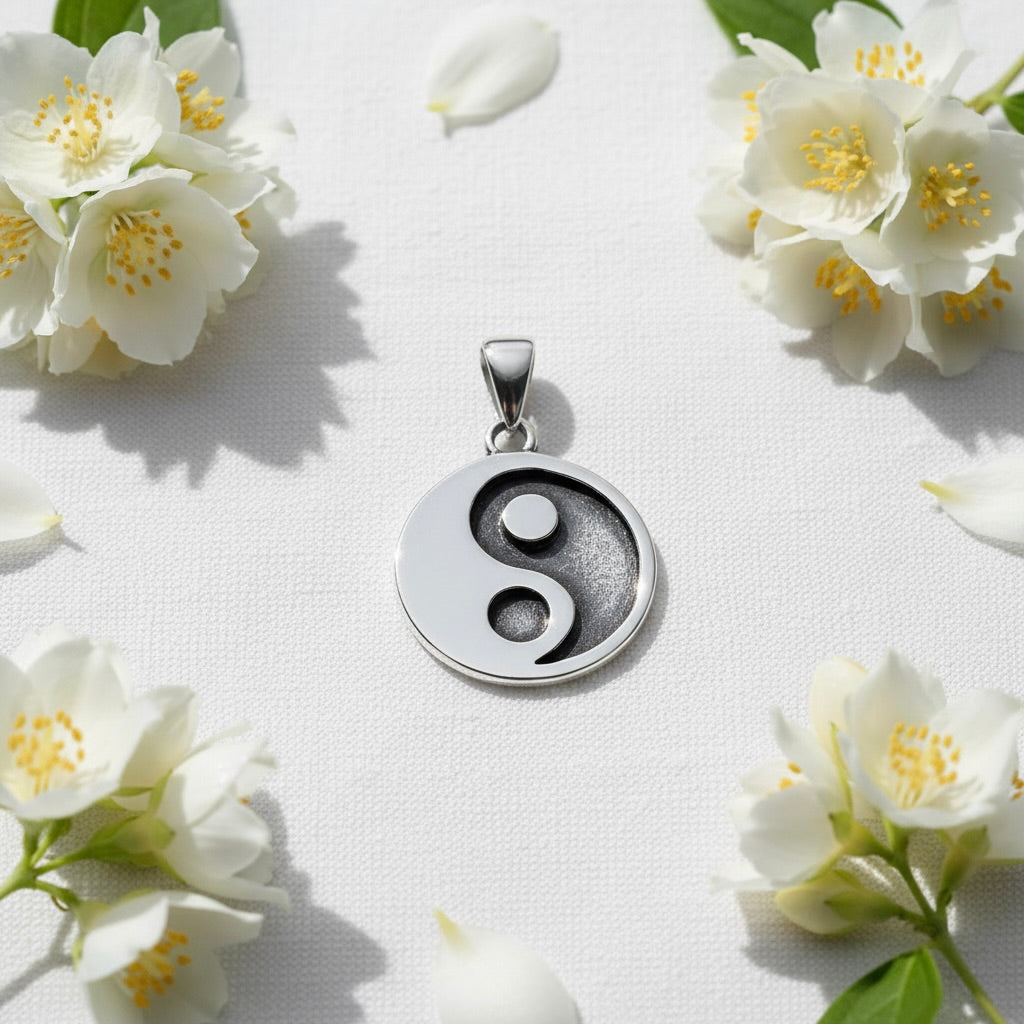 Sterling Silver 925 Yin Yang Pendant “Balance”