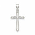 Sterling Silver 925 Cross CZ Pendant "Gemma"