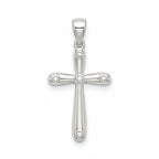 Sterling Silver 925 Cross CZ Pendant "Gemma"
