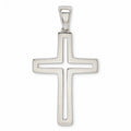 Sterling Silver 925 Open Cross Pendant "Lima"