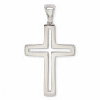 Sterling Silver 925 Open Cross Pendant "Lima"