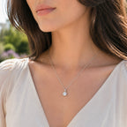 Sterling Silver 925 Sparkling CZ Pendant “Blink”