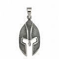 Sterling Silver 925 Spartan Helmet Warrior Pendant "Laconia"