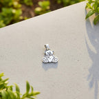 Sterling Silver 925 Teddy Bear Pendant “Milo”
