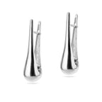Sterling Silver 925 Teardrop Earrings “Silver Rain”