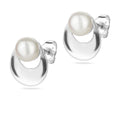 Sterling Silver 925 Freshwater 6mm Pearl Earrings “Luna”