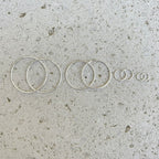 Sterling Silver 925 Hoop Earrings "Simplicity"
