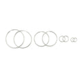 Sterling Silver 925 Hoop Earrings "Simplicity"
