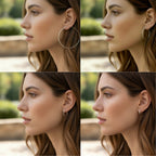 Sterling Silver 925 Hoop Earrings "Simplicity"