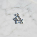 Sterling Silver 925 CZ Puppy Pendant "Tedi"