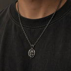 Sterling Silver 925 Horseshoe Horse Pendant "Gal"
