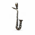 Sterling Silver 925 Saxophone Jazz Pendant "Alto"