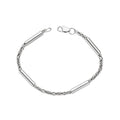 Sterling Silver 925 Byzantine Bracelet "Azara"