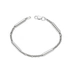 Sterling Silver 925 Byzantine Bracelet "Azara"