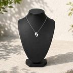 Sterling Silver 925 Baby Feet Charm Necklace Pendant "Little Me"
