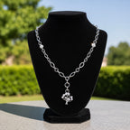 Sterling Silver 925 Tree of Life CZ Chain Necklace "Arbor"