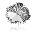 Sterling Silver 925 Pendant “Abstract Flare”