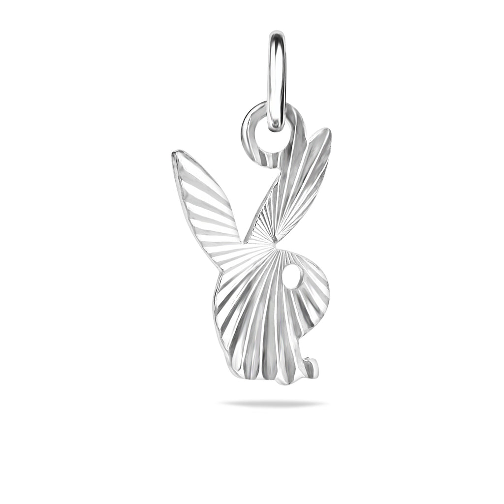 Sterling Silber 925 Hasenanhänger "Naughty Jack"