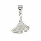 Sterling Silver 925 Fan Leaf Pendant "Flabel"
