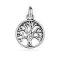 Sterling Silver 925 Small Tree of Life Pendant Charm "Harmony"