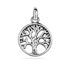Sterling Silver 925 Small Tree of Life Pendant Charm "Harmony"
