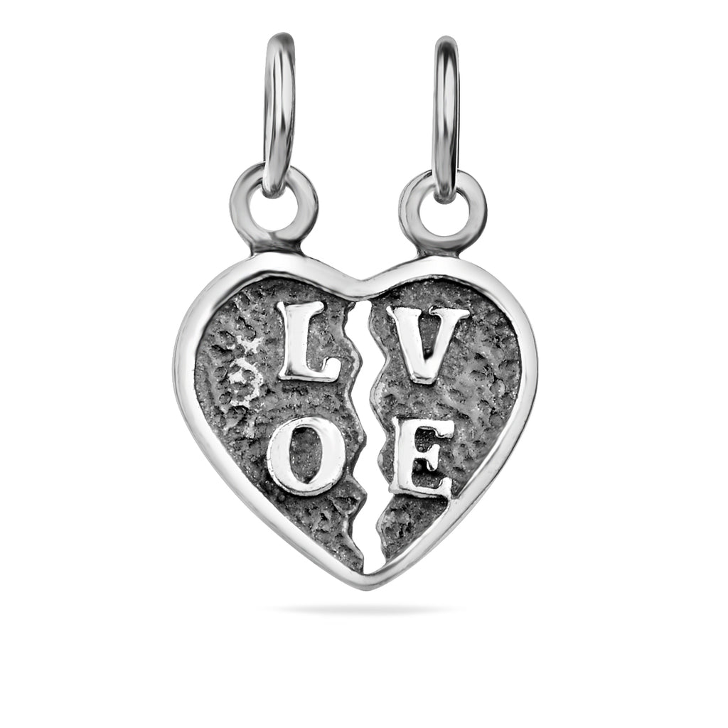 Herzanhänger "Amor" aus 925er Sterlingsilber