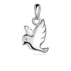 Sterling Silver 925 Dove Pendant “Peaceful Spirit”