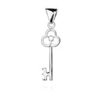 Sterling Silver 925 Key Pendant "Secret Door"