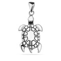 Sterling Silver 925 Turtle Pendant "Shelbow"