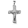 Sterling Silver 925 Cross Crucifix Pendant "Son of God"