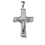 Sterling Silver 925 Cross Crucifix Pendant "Son of God"