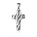 Sterling Silver 925 Cross Pendant “Savannah”