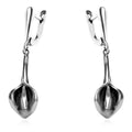 Sterling Silver 925 Calla Lily Dangle Drop Earrings "Zante"