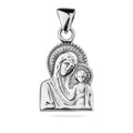 Sterling Silver 925 Pendant "Madonna and Child"