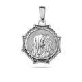Sterling Silver 925 Madonna Pendant "Holy Mother"