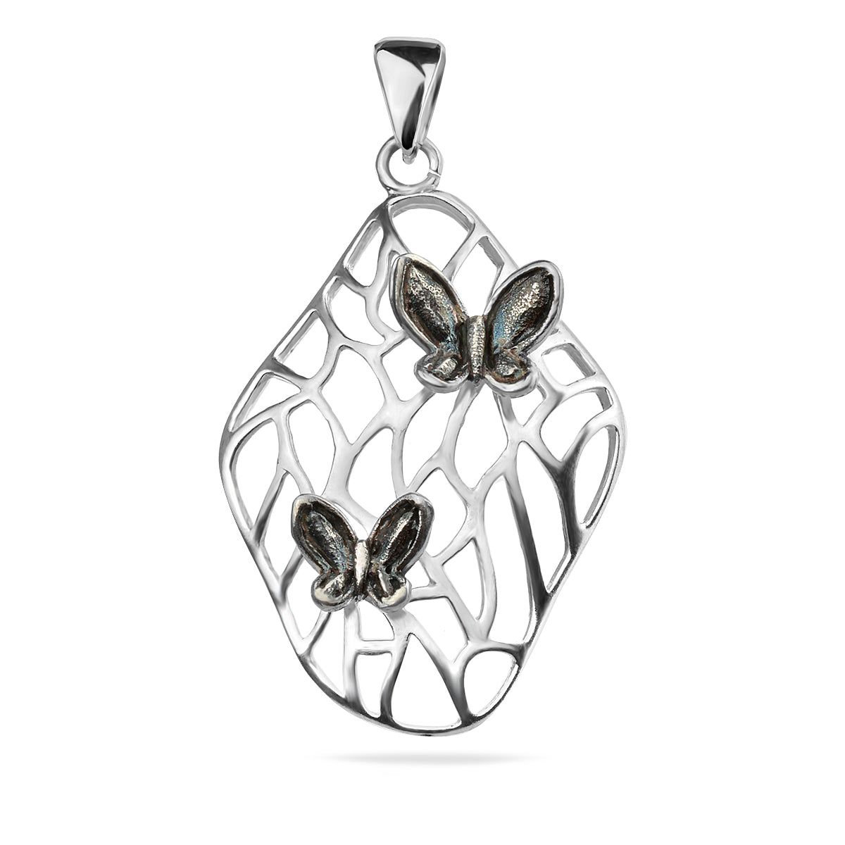 Sterling Silver 925 Butterfly Pendant "Aella"