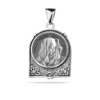 Sterling Silver 925 Virgin Mary Pendant “Chapel Grace”