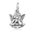 Sterling Silver 925 Cherub Angel Pendant "Little Guardian"