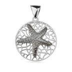 Sterling Silver 925 Starfish Pendant “Sea Breeze”